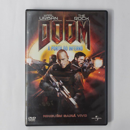 Dvd Doom A Porta Do Inferno - Karl Urban, The Rock Filmes