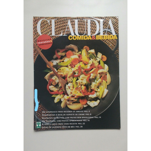 Revista Claudia Comida & Bebida Um Churrasco Para... C779
