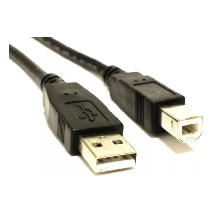Cabo Usb 2.0 Impressora Multifuncional Canon Epson Hp 3 Metros