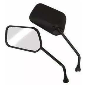 Espelho Retrovisor Preto Par Titan125/150/160/Mix/Fan/Esd/Ed/Ks Todas v .