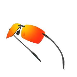Óculos de Sol Polarizado Quadrado TR90 Masculino