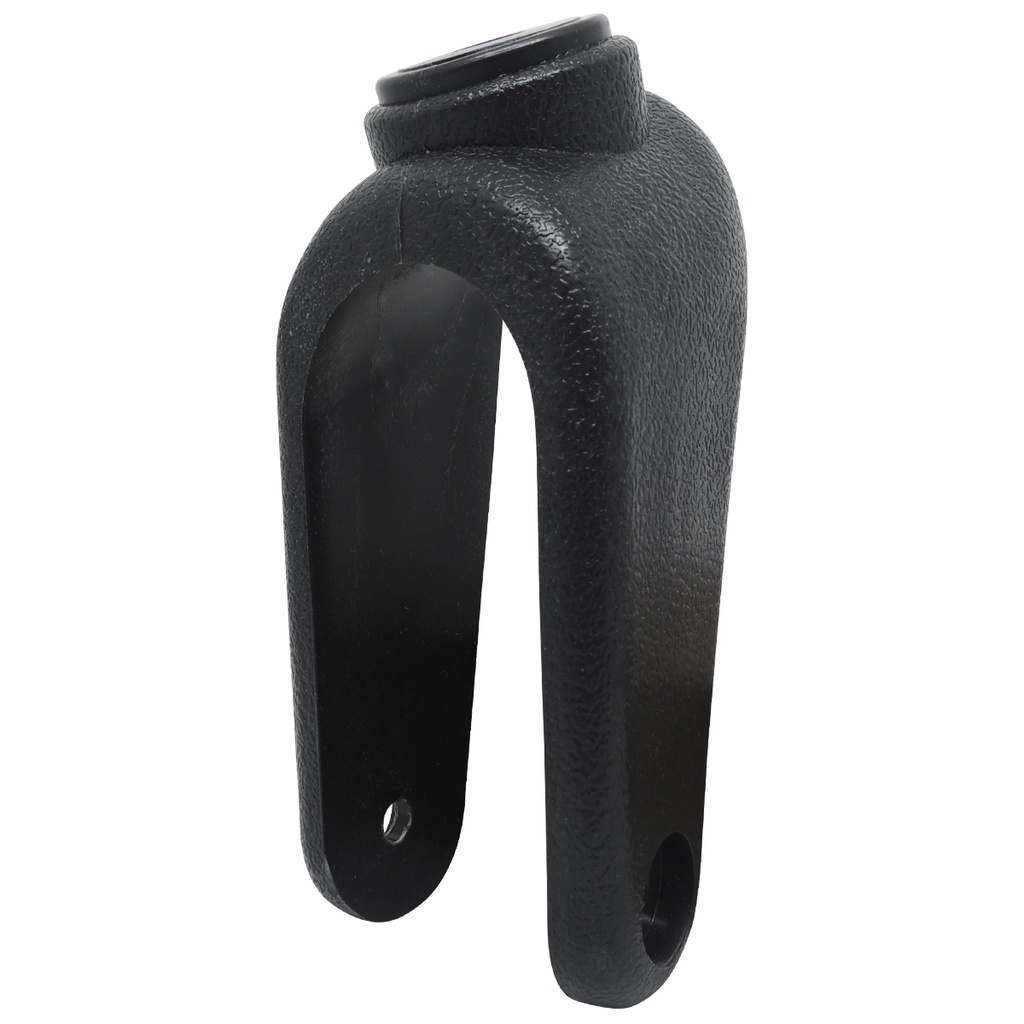 Garfo para Cadeira de Banho em Polipropileno Preto