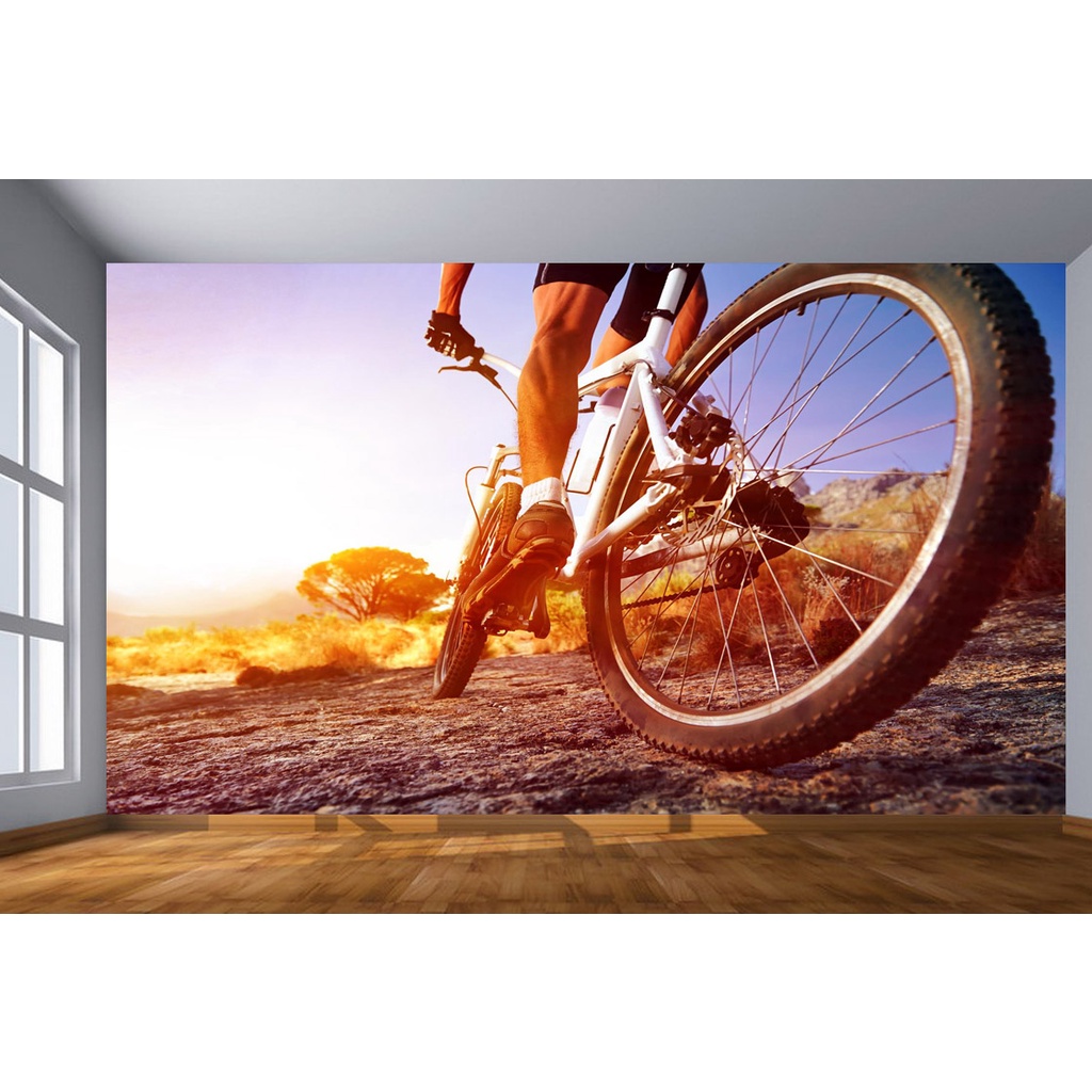 Papel de Parede - Adesivo de Parede - Adesivo Decorativo - Academia - Musculação - Meditação 3D ACA01