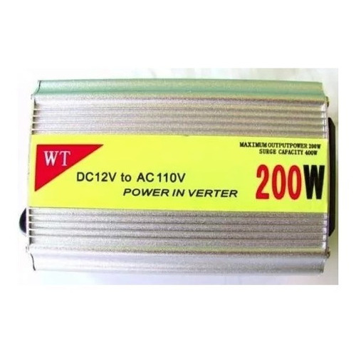 Inversor 12v Dc Para 127v Ac 200w