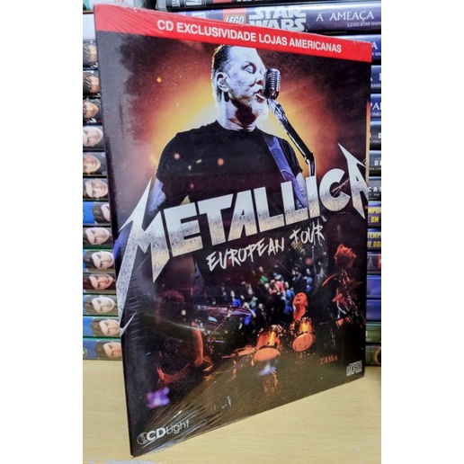 CD Metallica European Tour (Original Lacrado)