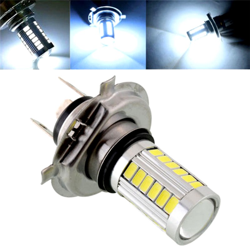 HW H4/H7/9005/9006 33SMD Lâmpada De Teto LED Para Carro Nevoeiro Branca De Funcionamento Diurno em Oferta na Shopee