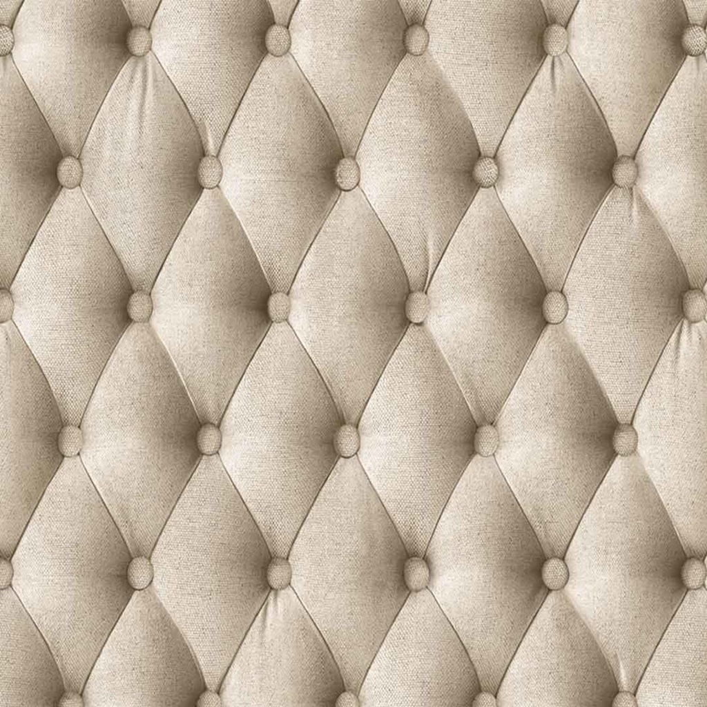 Papel De Parede Adesivo 3d Couro Capitonê Tecido Bege 1mx58cm em Oferta na Shopee