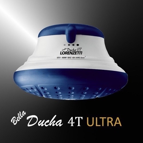 Chuveiro  Bella Ducha AZUL 4 temperaturas Bella Ducha 110v ou 220v LORENZETTI em Oferta na Shopee