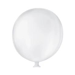 Balão de Festa Gigante - 35" 89cm - Branco - 01 unidade