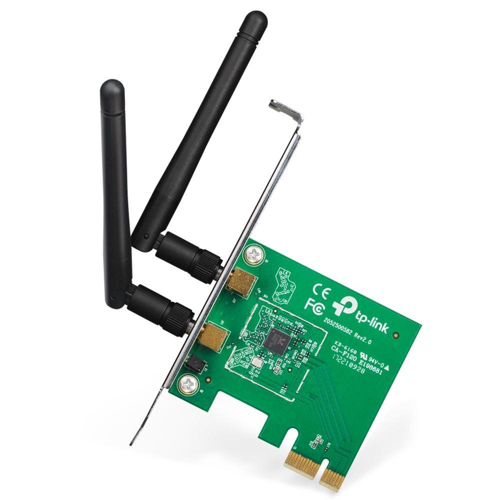 Placa rede sem fio pci e 300mbps tplink tl wn881nd shopee brasil