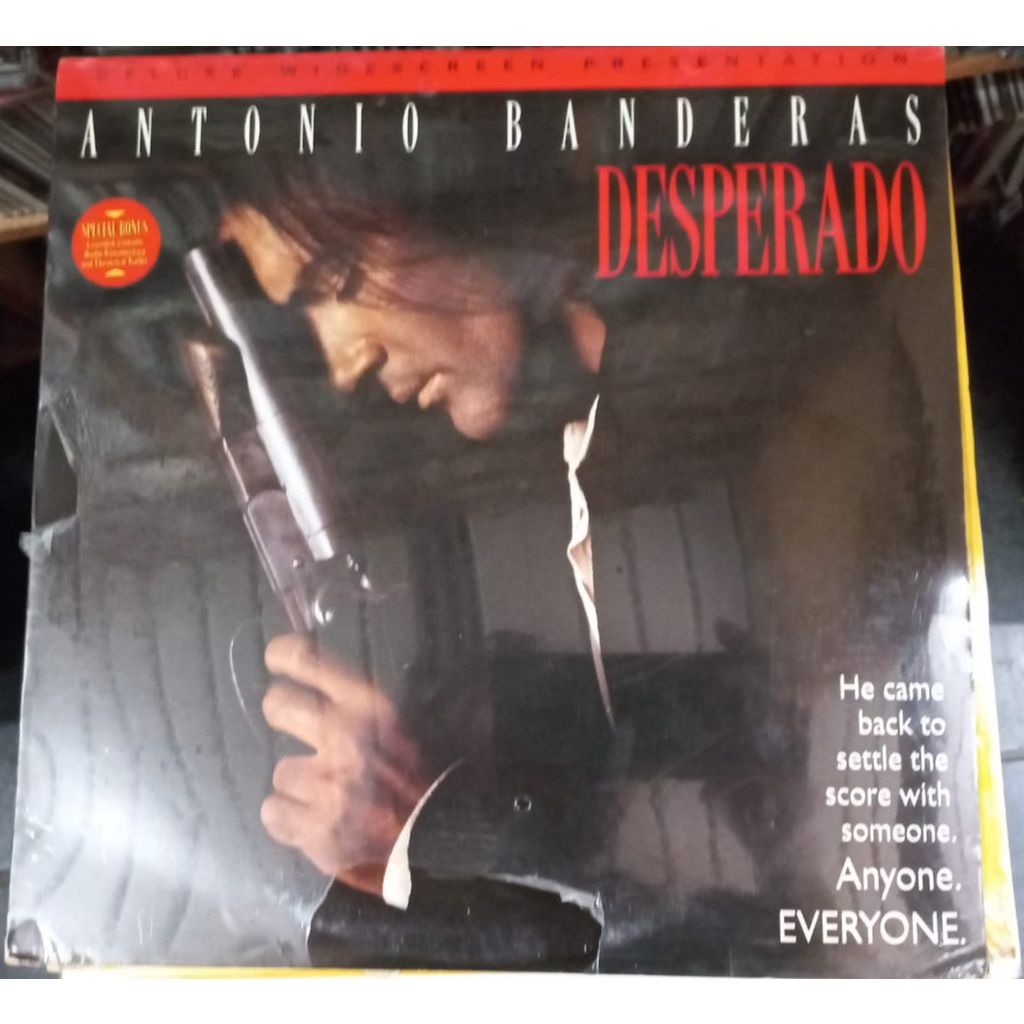 laser disc desperado antonio bandeiras import lacrado