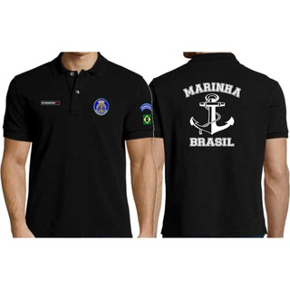 arm String Update Camisa gola polo e Máscara Marinha militar forças armadas alusiva | Shopee  Brasil
