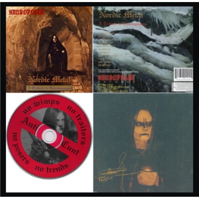Cd Nordic Metal: A Tribute To Euronymous 1995 1ªTiragem Black Metal Rock  Música | Shopee Brasil