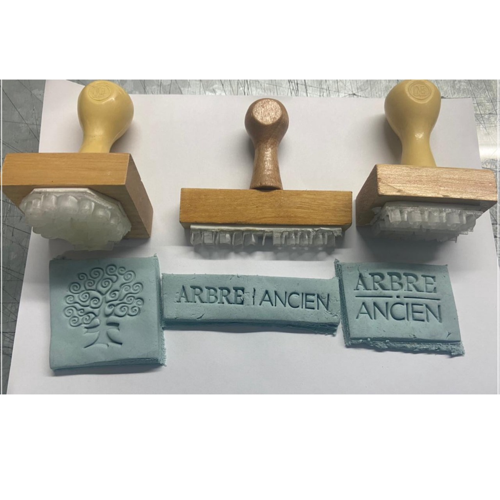Carimbo Acrílico Punção Massas E Sabonetes 1 X 1 Cm