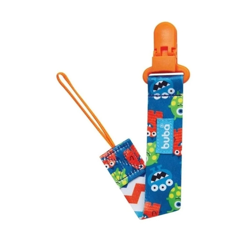 Prendedor de Chupeta Monstrinho para Bebê 7479 - Buba em Oferta na Shopee