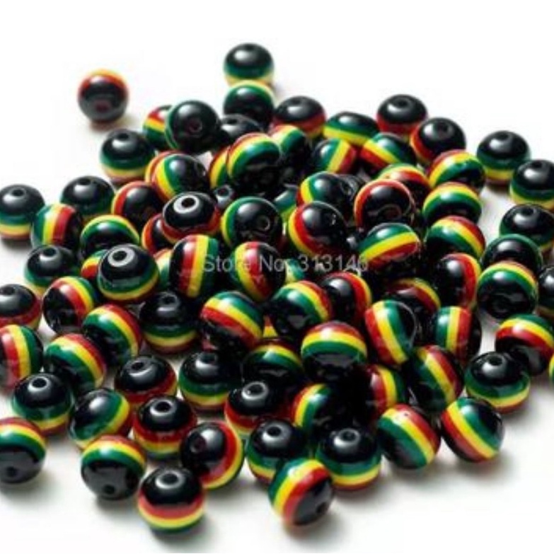MIÇANGA BOLA LISTRADA REGGAE 8MM PARA PESCA