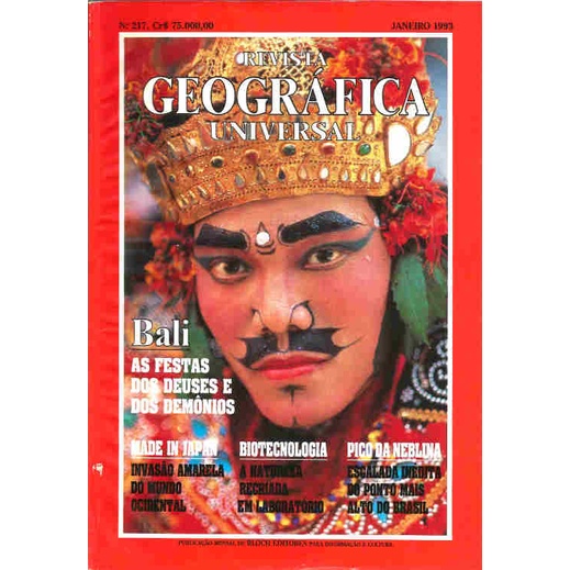 GEOGRÁFICA UNIVERSAL 217 * JAN/93