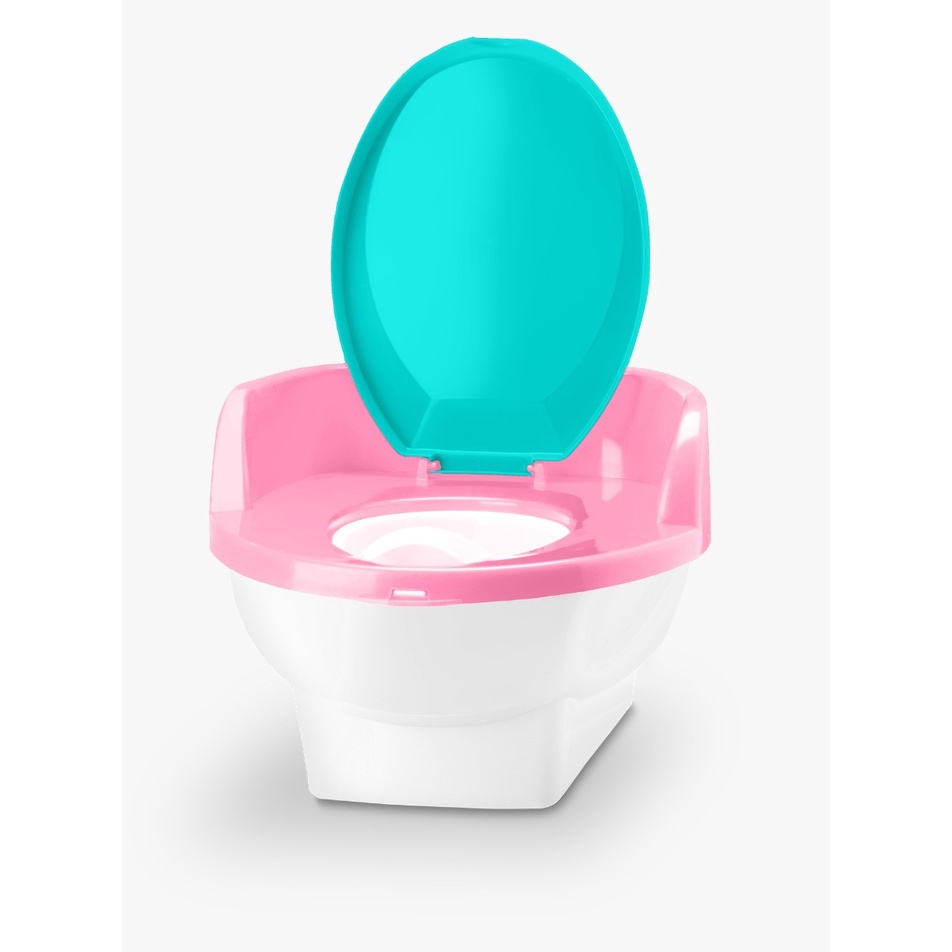 Pinico Infantil 2 em 1 Com Redutor De Assento Troninho Bebe Rosa Reforçado Penico De Transição, Adaptavel, Com Recipiente Higienico, Desfralde Privadinha