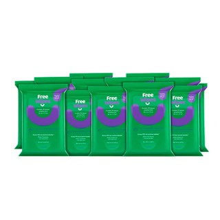 Kit 12 - Lenço Antisséptico Free Wipes