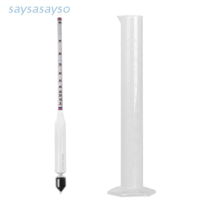 Conjunto Ferramentas Para Medição Medidor Álcool / Medidor Álcool Says