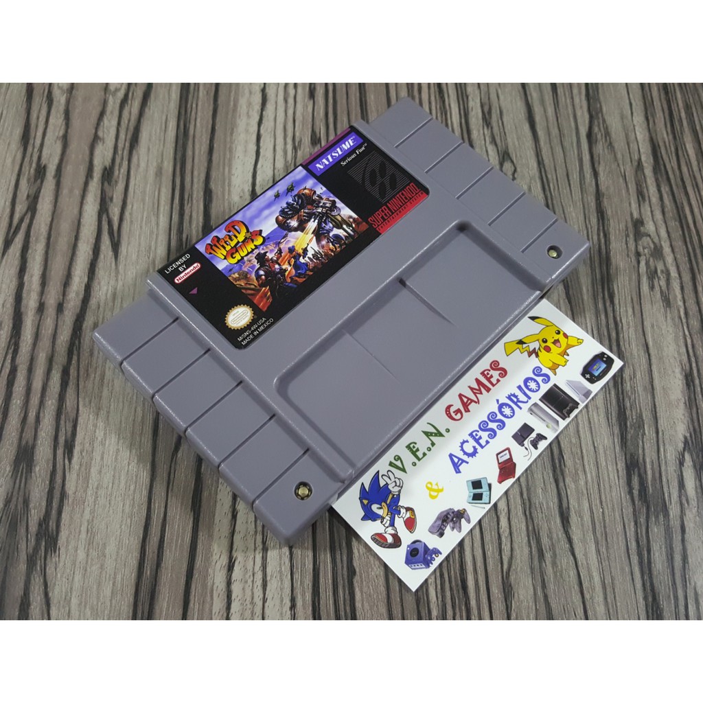 Wild Guns P/ Super Nintendo + Garantia!!!!!!