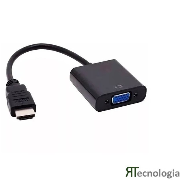 Cabo Adaptador Hdmi Para Vga Para Tv Pc Xbox360 Notebook