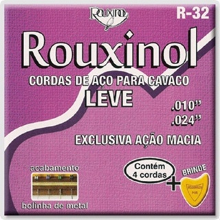 Encordoamento Rouxinol Leve Pra Cavaquinho R-32 em Oferta na Shopee