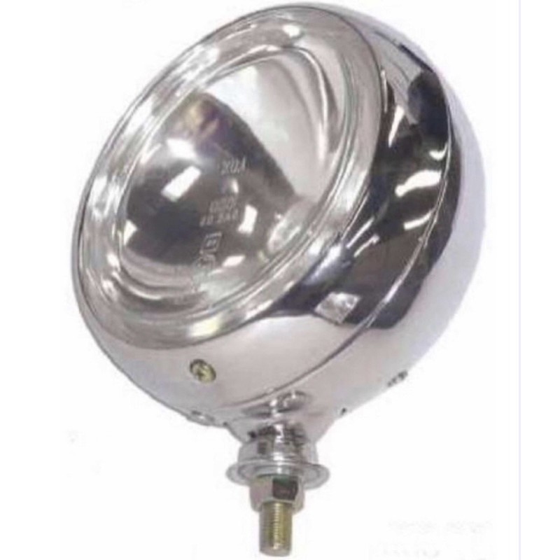 Farol De Milha Super Oscar 180mm Cromado Longo Alcance Jeep Universal Off Road em Oferta na Shopee