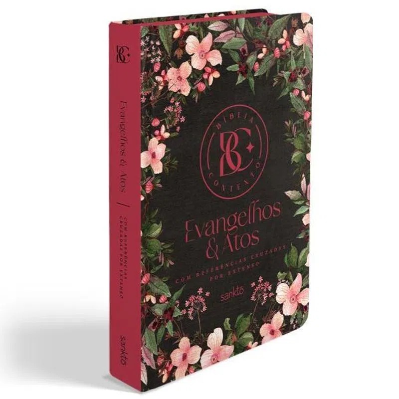 Detalhes do Bíblia Contexto NVT | Evangelhos e Atos | Referência Cruzada | Floral