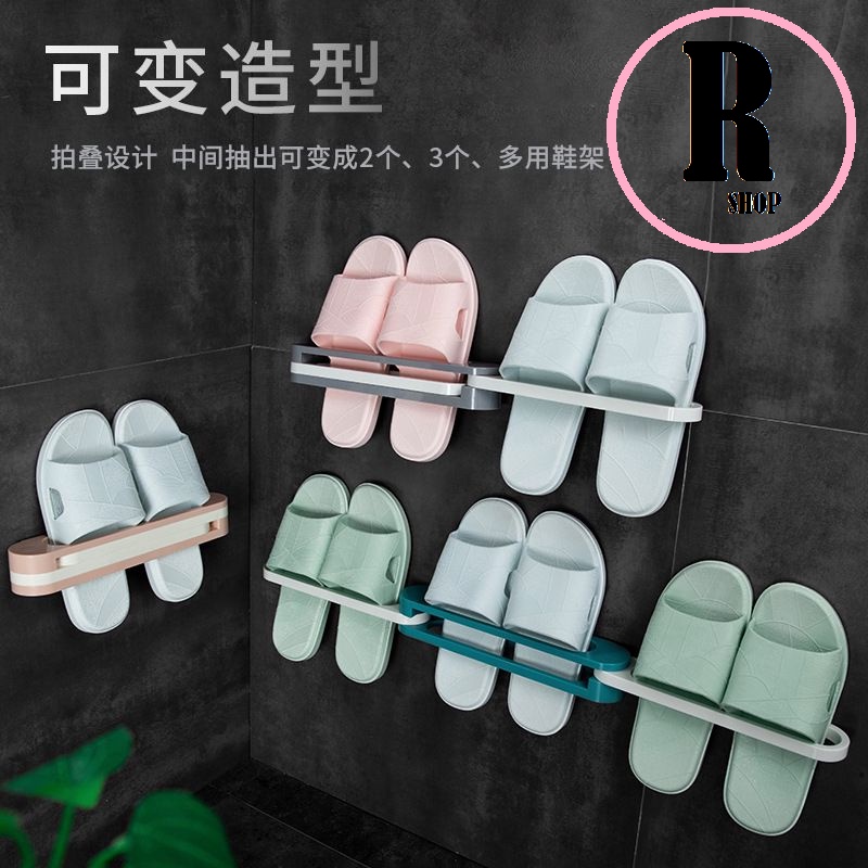 Suporte Rack Para Chinelo Tênis Montado Parede Sapato Banheiro Retrátil em Oferta na Shopee