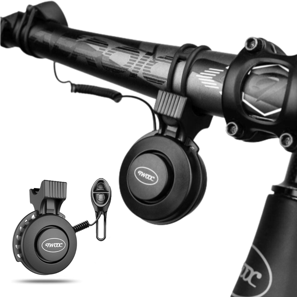 Buzina Bicicleta Bike 4 Modos 120dB Extra Forte Recarregavel em Oferta na Shopee