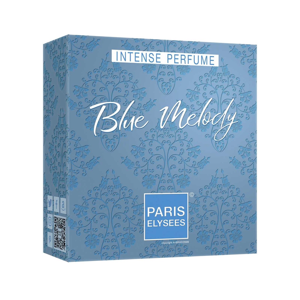 Perfume Blue Melody Paris Elysees Feminino De 100 Ml Original E Lacrado