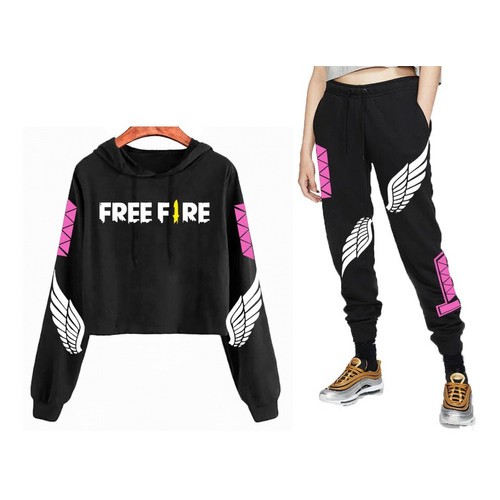 blusa de frio feminina free fire