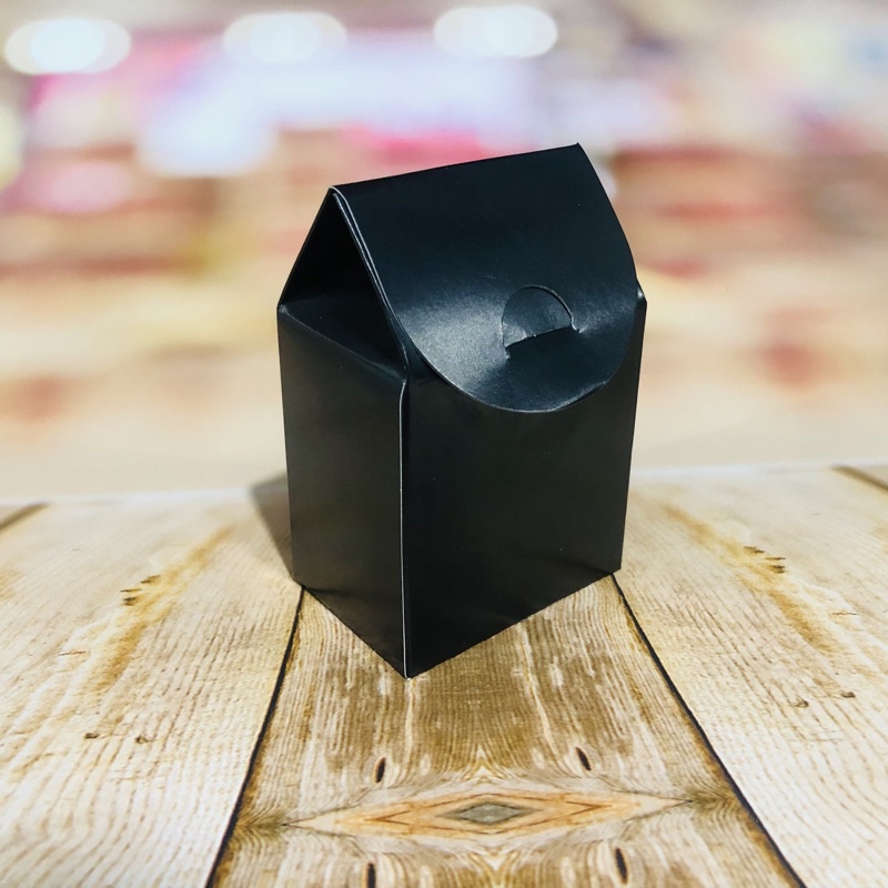 8 caixa MILK lembrancinha festas COR PRETO 80.2 em Oferta na Shopee