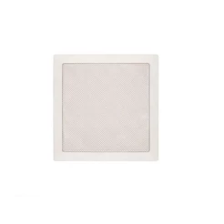 Arandela Quadrada Branca 6 Polegadas S/ Alto Falante P/ Teto Gesso