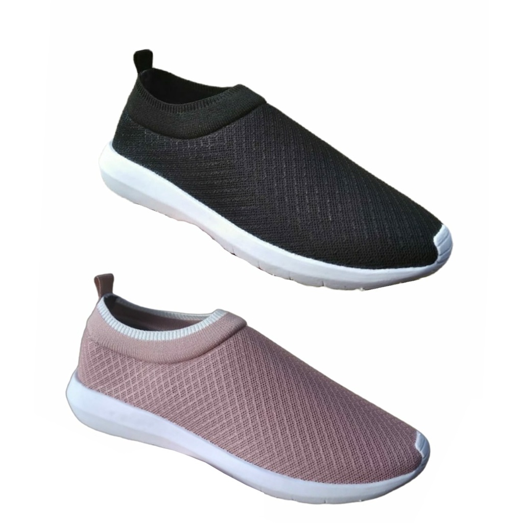 Kit de 02 Pares de Tênis Meia Feminino Academia Caminhada Trabalho