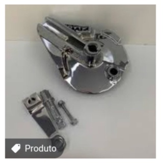 braço+espelho freio traseiro Titan Fan 150/160 Cromado