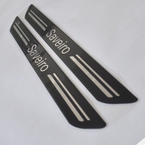 Protetor Soleira 2 Porta 3d M2 Pick Carro Volkswagen Saveiro