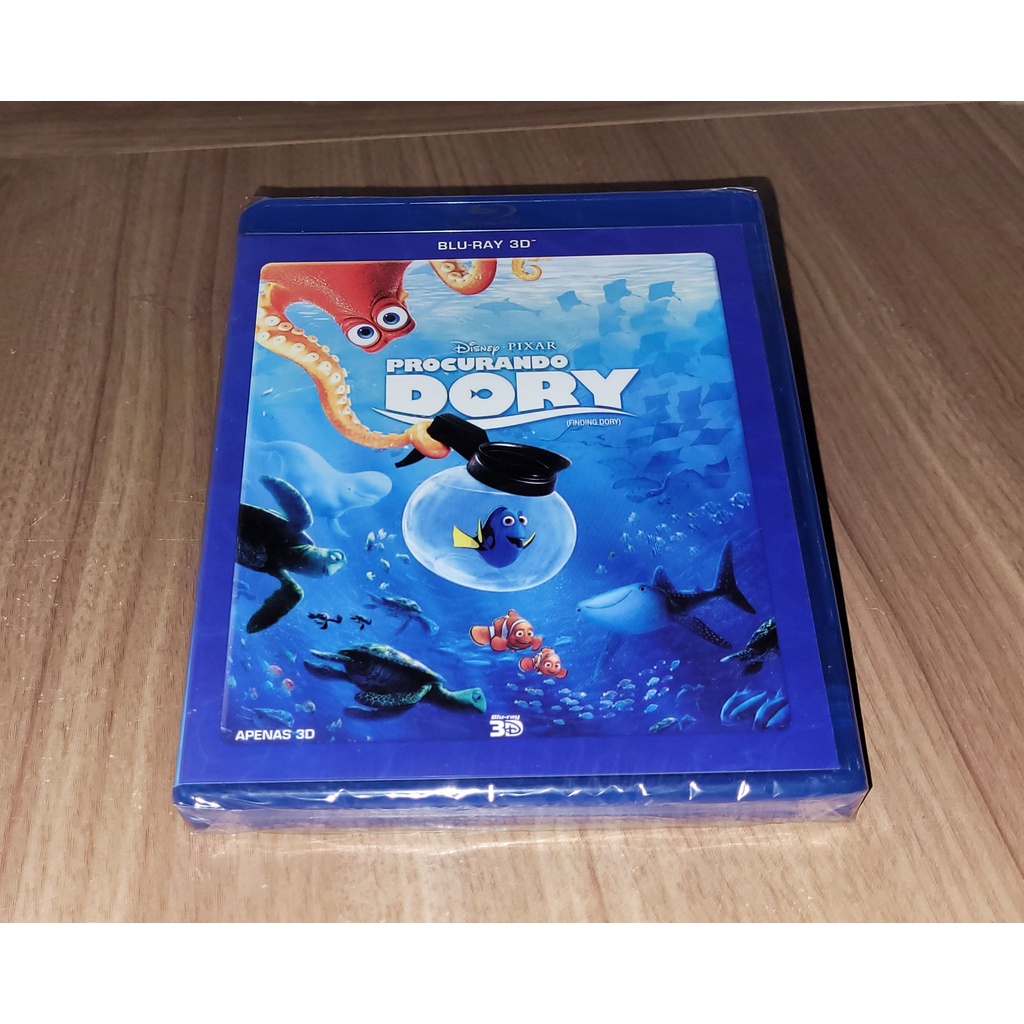 Blu-ray (3D) Lacrado - Procurando Dory (Finding Dory) • Disney / Pixar