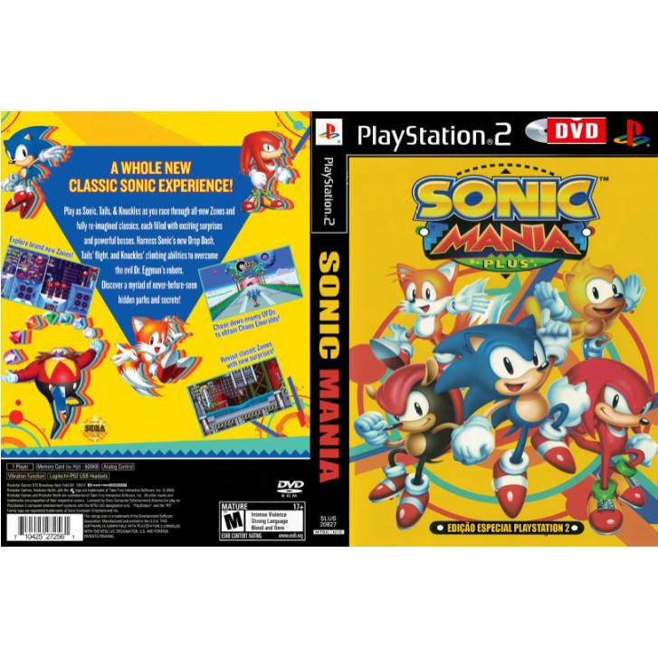 Sonic mania shop ps2