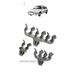 Kit dos Grampos de Fixação do Suporte dos Cabos de Vela Kadett (1989 - 1998) plast car
