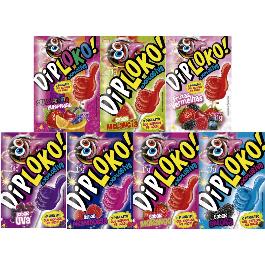 Pirulito Explosive Dip Loko 11g | Shopee Brasil