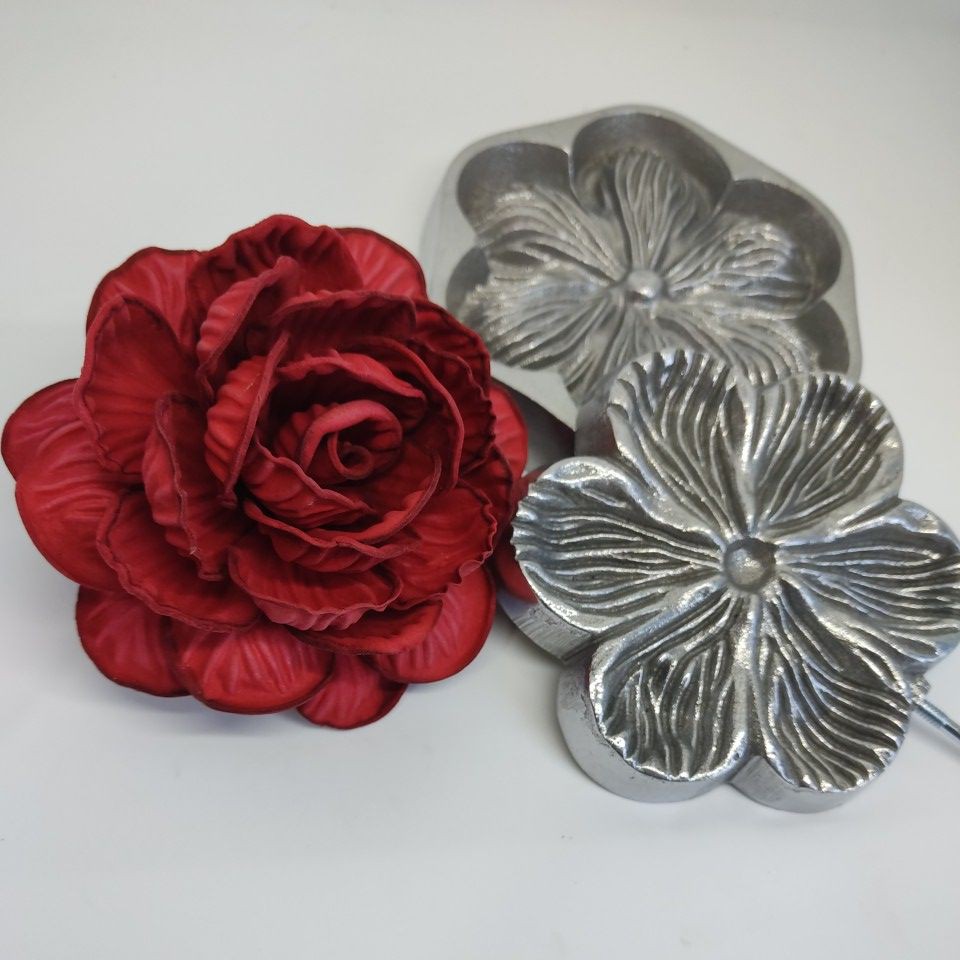 Frisador Rosa Camélia Original, fazer Rosas, Porta doces 12 cm