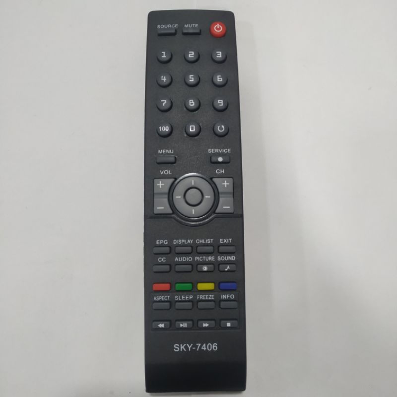Controle Remoto Compativel Com Tv Aoc Sky 7406