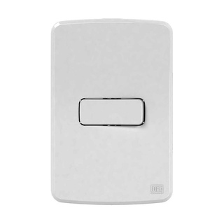 Conjunto 1 Interruptor Simples 10a 250v 4x2 Branco Compose