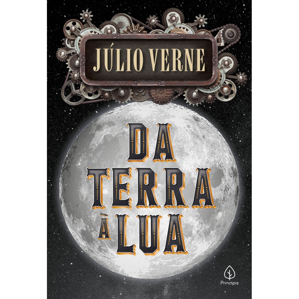 Livro - Da Terra à Lua - Capa comum - Principis em Oferta na Shopee