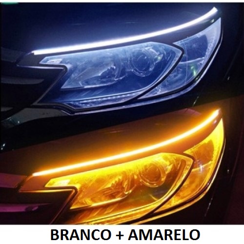 Fita Led DRL com efeito apresentação e seta sequencial