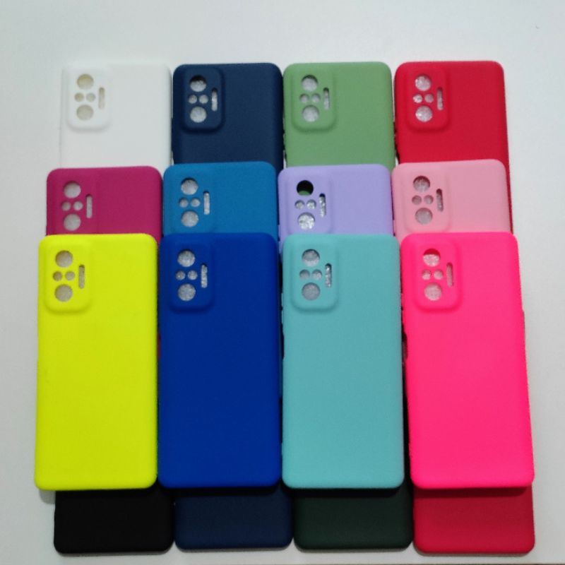Capa Capinha Case Xiaomi Redmi Note 10 PRO e Redmi note 10 PRO MAX Silicone Aveludada