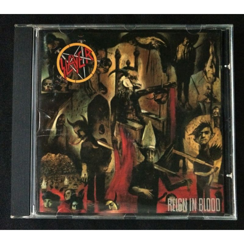 Cd Slayer Reign in Blood BMG nacional raridade 1994 Sodom destruction