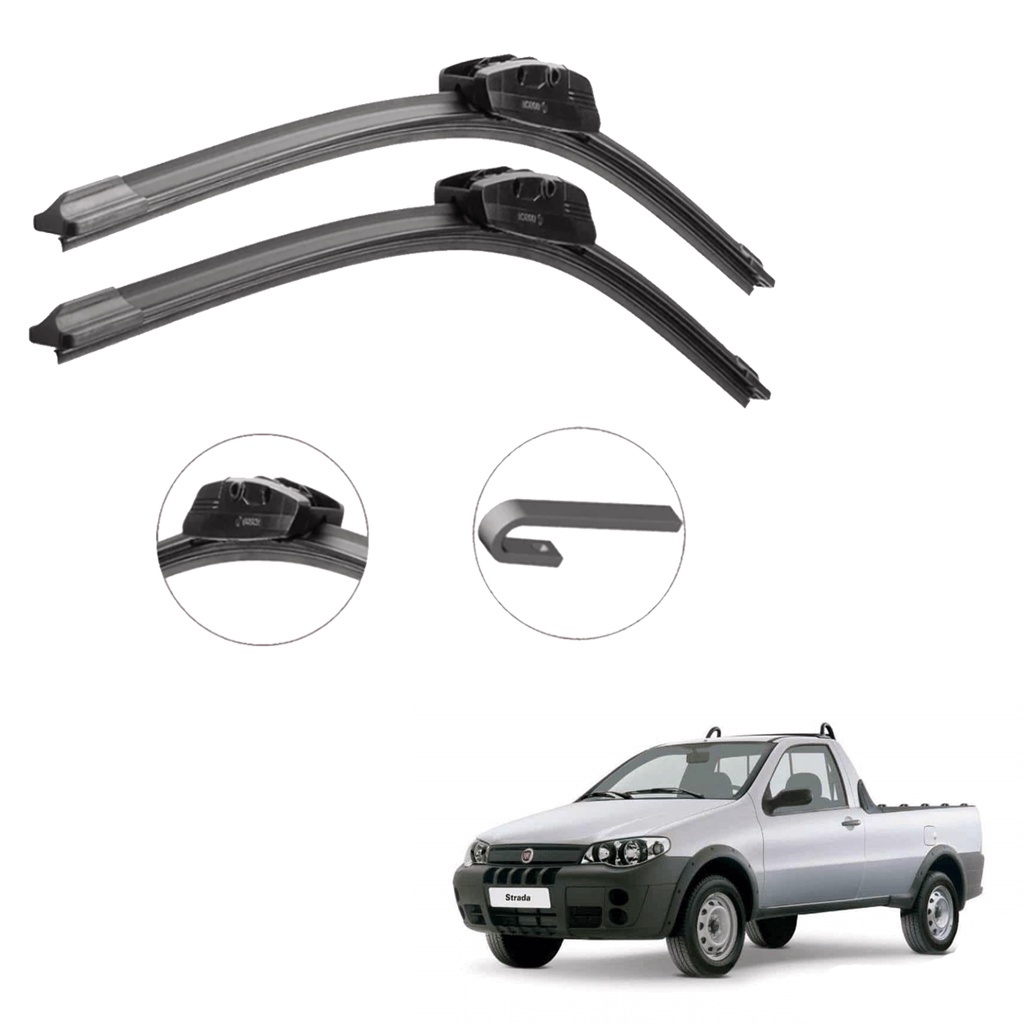Palheta Original Bosch Fiat Strada Todas 1998 Em diante